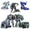 (Robot 23) Nouveaux jouets robots transformables, figurines de voitures transformables, collection de 3