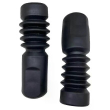 Soufflets anti-poussière pour fourche avant de scooter, protection en caoutchouc pour amortisseur de