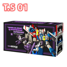 (TS01) Lot de 3 robots transformables G1, figurines de l'équipe de vol Starscream Skywarp Thundercracker,