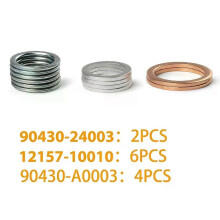 Kit complet de joints de boîte de transfert et de différentiel pour Lexus et Toyota, bouchon de vidange