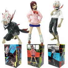 (Lot de 3 avec boîte) Figurine articulée de 18 cm Dandadan Ayase Momo Takakura Ken S.H.Figuarts, modèle