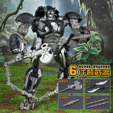 (BOX) Transformation Optimus Primal Optimal Robot Toys Star Commander Orangutan Deformation Alloy Beast