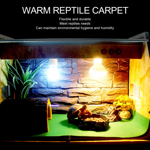 Feuchtigkeitsbindende Reptilienteppichmatte 100x40 cm Polyester Haustiermatte 2