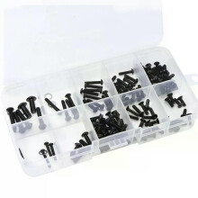 Ensemble de vis hexagonales en métal pour pièces de voitures RC 1/14 et 1/16 MJX H14BM 14209 14210 H16