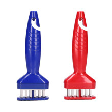 Vleesvermalser met naaldvormige messen, handmatige vleesvermalser voor rundvlees, varkensvlees en kip, comfortabel in gebruik dankzij ergonomisch