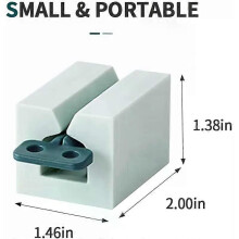 Lot de 3 presse-tubes de dentifrice à enrouler avec poignées givrées, support pour tube de dentifrice,