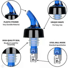 Doseur automatique pour bouteilles d'alcool (3 cl), bec verseur Ă vin automatique, bec verseur pour
