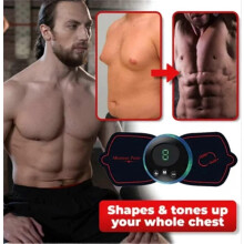 (1 pièce) Appareil de massage cervical, mini-électrodes portables, masseur de cou EMS avec 6 modes,