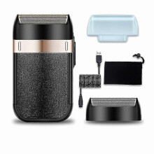 Rasoir électrique rechargeable puissant, tête de rasage à grille, outil de finition pour coiffeurs et