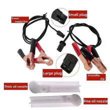 Kit de nettoyage d'injecteurs de carburant pour voiture, comprenant un adaptateur, des outils de nettoyage