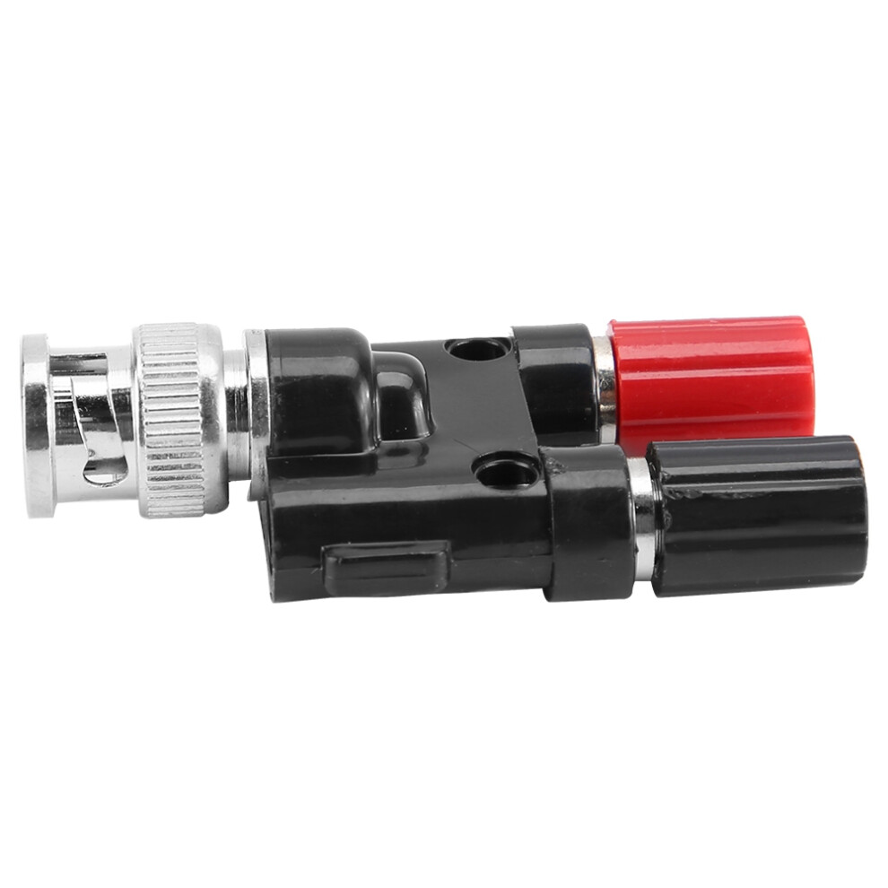 Male Bnc To 4Mm Binding Posts Coaxial Adapter Connector For Audio And Rf 4651363273349