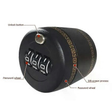 Cadenas secret pour bouteille de vin en plastique avec code, accessoire de bar Ă vin, cadeau original,