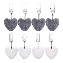 Lot de 4 poids pour nappe avec pince, accessoires pour nappe.