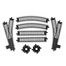 Extension de circuit de train pour Railway King Classical Train City Trains : rails flexibles droits