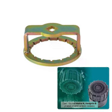 Clé de démontage du filtre à huile pour Opel Vauxhall 15L Astra K Insignia, 747 mm, 15 fentes, 1/2 pouce