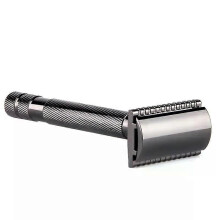 Rasoir de sécurité à double tranchant pour homme, support pour rasoir droit de barbier, lames de rasoir