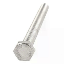 Vis à tête hexagonale entièrement filetée M8 x 100 mm en acier inoxydable A2 (lot de 5)