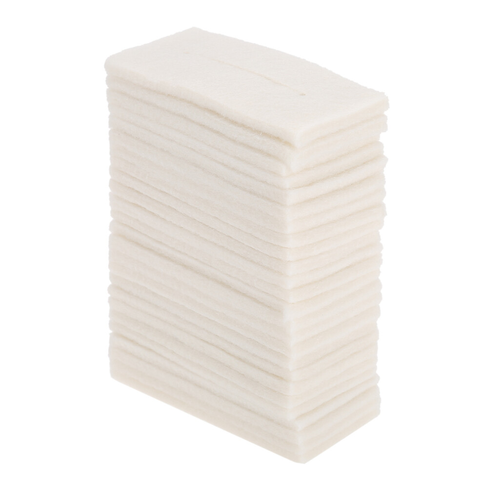 Heat Resistant Foam Pads for Hairdressing, 25 pcs, 11.8*5.8cm