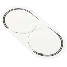 Drum Patch Doppio Pad Adesivo Sostitutivo