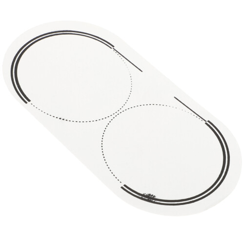 Drum Patch Doppio Pad Adesivo Sostitutivo