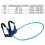 Blind Dog Angel Wing Safe Ring Aid Behavior Protector Blue (S) 3