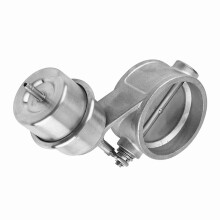 2.5 Inch Universal Car Exhaust Valve Fits 63mm D Pipe Vehicle Accessory Close