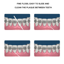 50m Dental Floss for Effective Bacteria & Plaque Removal Oral Hygiene