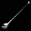 Rührlöffel 29cm 304 Edelstahl Silber 11