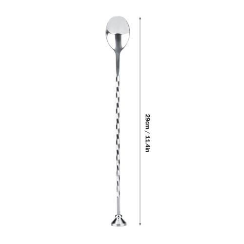 Rührlöffel 29cm 304 Edelstahl Silber 2