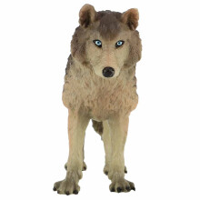 Wolf-Simulation-Spielzeugmodell, 18x10x5 cm, Cyan