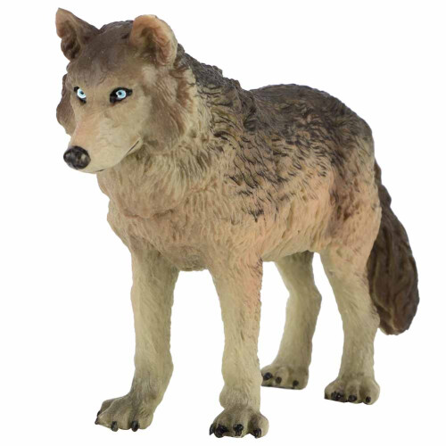 Wolf-Simulation-Spielzeugmodell, 18x10x5 cm, Cyan 1