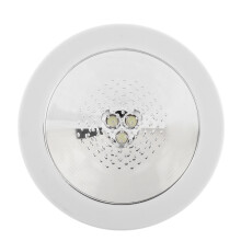 LED Light Wine Coaster with White Shell Changing Colors No Battery Required