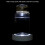 LED Light Wine Coaster with White Shell Changing Colors No Battery Required 13