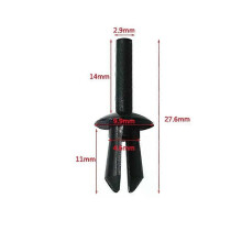 Clip de fixation extensible pour rivet de passage de roue BMW E81 E82 E87 E87LCI E88 F20 F21 F22 E21