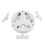 LED Light Wine Coaster with White Shell Changing Colors No Battery Required 3