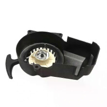 Démarreur à tirette en aluminium pour moteur 2 temps 47cc 49cc, compatible avec les mini-motos, quads
