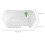 Versatile White Turtle Reptile Tank with Integrated Basking Platform 4