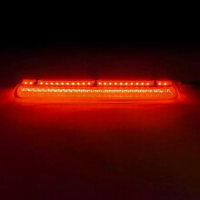 1 feu stop arrière surélevé à LED, lentille rouge, pour Seat Ibiza 2008- et Leon 2010-2012 (6J0945097B)