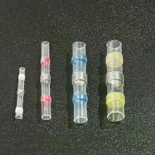 Lot de 50 connecteurs thermorétractables étanches pour câbles électroniques DIY, avec gaine de soudure
