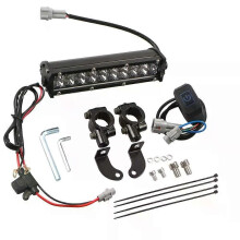 Kit de barre lumineuse LED 60 W (UniversalSwitch) pour motocross, avec support de montage, interrupteur