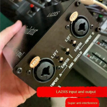 1 isolateur audio LA2XS, filtre anti-bruit, élimine les parasites de courant, isolateurs audio XLR pour