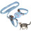 AntiLost Cat Harness with Leash, Adjustable, Escape-Proof, Blue (Small) 16