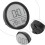 Electronic Alarm Clock Time Humidity And Temperature Display Black 3