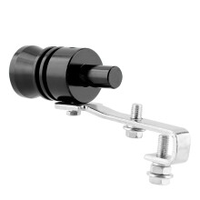 Universal Black Turbo Whistle for Car Exhaust Pipe Auto ATV SUV Accessories