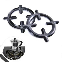 1 plaque de cuisson en fer durable pour cuisinière à gaz, support pour cafetière italienne, anneau réducteur,