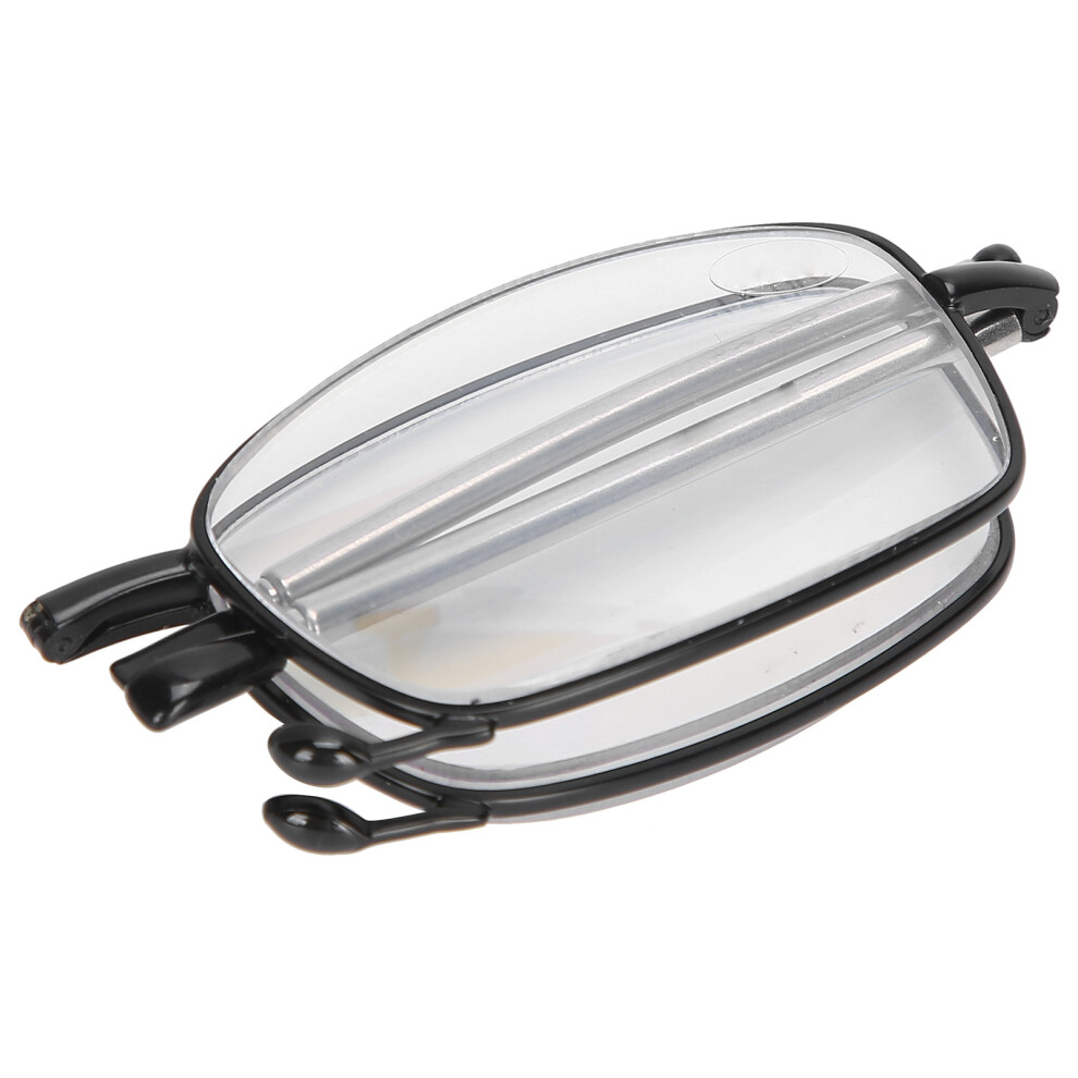 Black/Blue/Light Foldable Multifocal Blocking Reading Glasses +200 Presbyopic