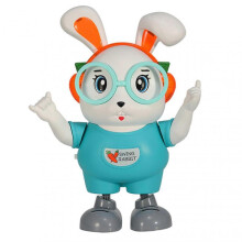 (12 Songs, Green) Electric Dancing Rabbit Robot Toy with Light Music Luminous Flashing Singing Dancing Rabbit Toy for Kids Early Education Toy