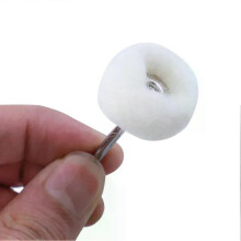 1 à 20 têtes de ponçage en feutre de 3 mm, brosses de polissage pour bijoux et métaux, disques abrasifs