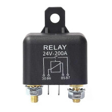 Relais haute intensité 24 V 100 A/120 A/200 A, relais de démarrage à courant élevé, relais modulaire