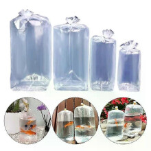 50 sacs de respiration pour aquarium, sacs de transport pour poissons vivants, sacs gonflables pour